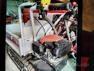 carriola cingolata con motore