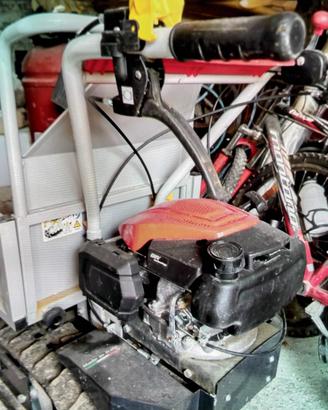 carriola cingolata con motore