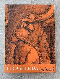 Libro Luca di Leida incisioni Vintage