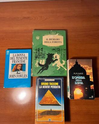 Lotto 4 libri