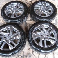 Cerchi e gomme estive peugeot 208 195/55/16
