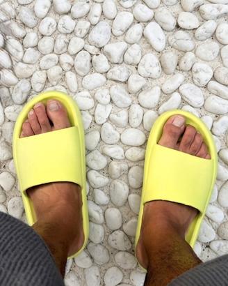 Ciabatte sliders mule in gomma da mare o piscina