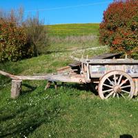 Carro antico in legno