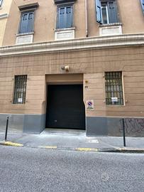 Posto moto in autorimessa