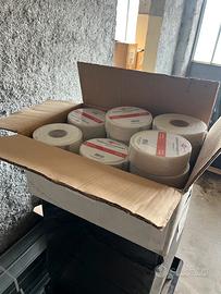 30 rotoli 90mt giunti rete cartongesso WURTH nuovi