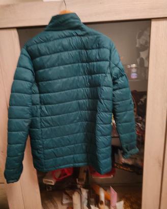 giacca a vento verde da donna 