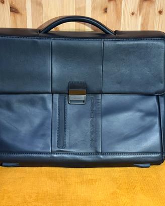 Borsa Piquadro Urban Blu - Porta PC/iPad - Pelle