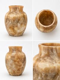 Vaso in alabastro – lavorazione artigianale