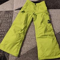 Pantaloni da neve taglia 10 anni DC