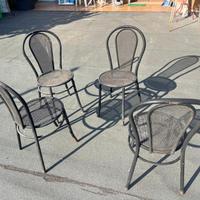 Sedie in ferro numero 4