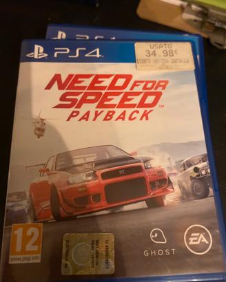 Gioco PS 4 Need for Speed Payback