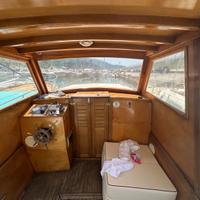 Gozzo cabinato in legno 1980
