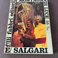 Libro La montagna di luce Salgari 1969 Fabbri Edit