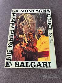 Libro La montagna di luce Salgari 1969 Fabbri Edit