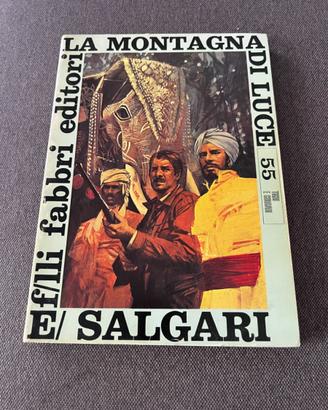 Libro La montagna di luce Salgari 1969 Fabbri Edit