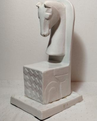 G.Mazzotti Albisola - Testa di cavallo in ceramica