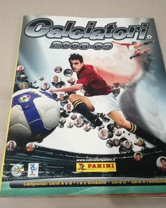 Album figurine calciatori panini 2008/09 completo 