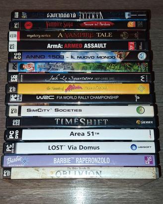 Lotto BD 30 Giochi Pc