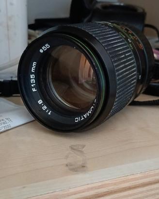 ottica Hanimex 135mm F2.8 per Pentax