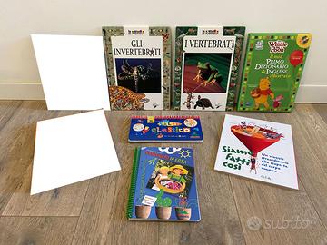 Blocco 6 Libri Educativi Bambini 7/11 anni