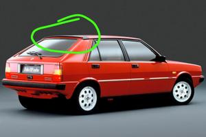 spoiler lancia delta hf turbo originale