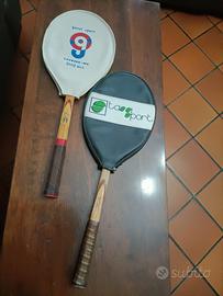 Due racchette Tennis con custodia 