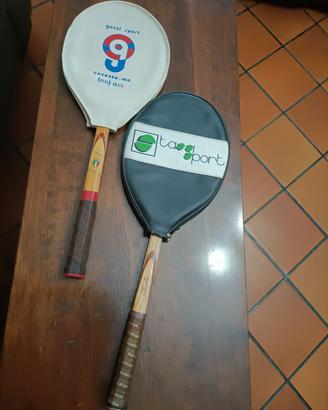 Due racchette Tennis con custodia 