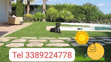 erba sintetica italiana pelo da 5cm morbidissima