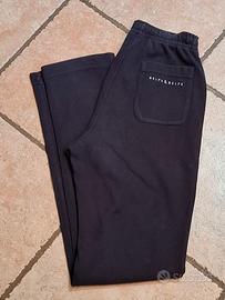 pantaloni ginnastica blu cotone elastico Belfe XS