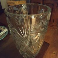 vaso in cristallo 