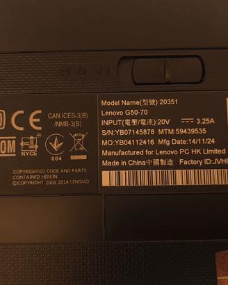 Lenovo G50-70