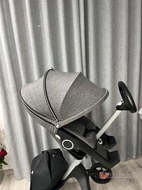 Trio Stokke V6 completo (navicella + ovetto + pass