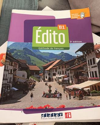 EDITO B1 METHODE DE FRANCAIS