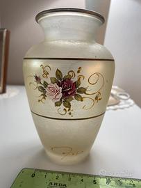 Vaso portafiori decorato