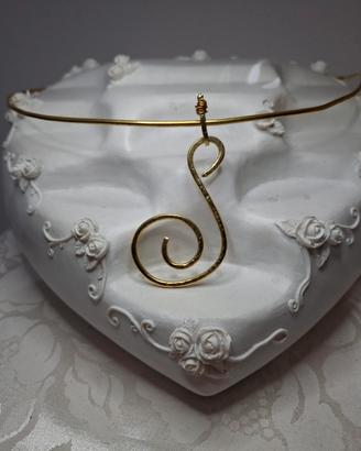 collana in ottone 