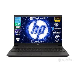 HP 250 G9 Portatile – 15.6” | 16GB RAM | 512GB