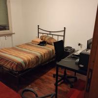 letto piazza e mezzo, completo di rete, materasso