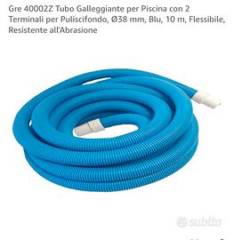 tubo galleggiante pulizia piscina