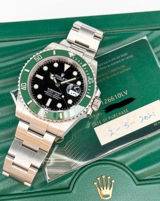 Rolex Submariner Starbucks, Full set, Si Permute