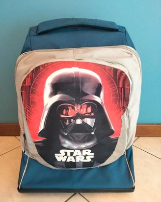 Zaino trolley Star Wars + astuccio - Per la scuola