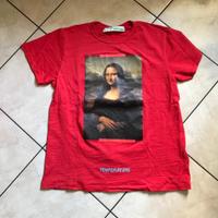 Maglia rossa off white