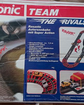 Pista Cartronic " The rivals"  anni 90 slot car 