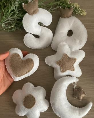 Decorazioni magnetiche per tende fatte a mano