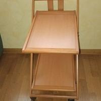 Carrello portavivande Foppapedretti con ruote, pia