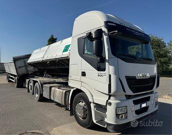 AUTOTRENO IVECO STRALIS 500 3 ASSI CON RIMORCHIO R