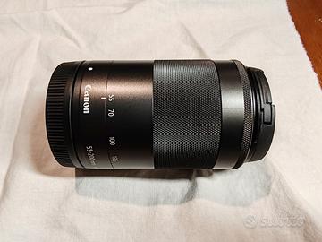 Obiettivo canon 55-200 attacco EFM