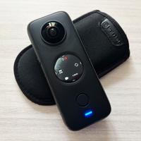 Insta360 x2 + 2 batterie + guscio silicone