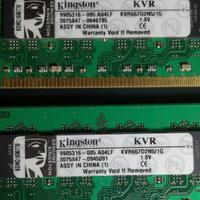 RAM 2x1GB DDR2 KINGSTON KVR667D2N5/1G