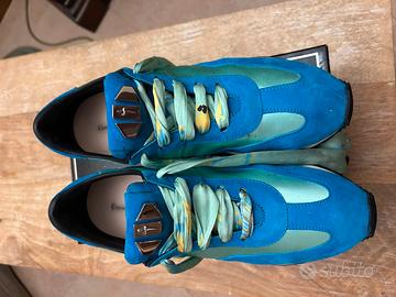 Cesare Paciotti R46 Sneakers Donna 41 Blu/Turchese