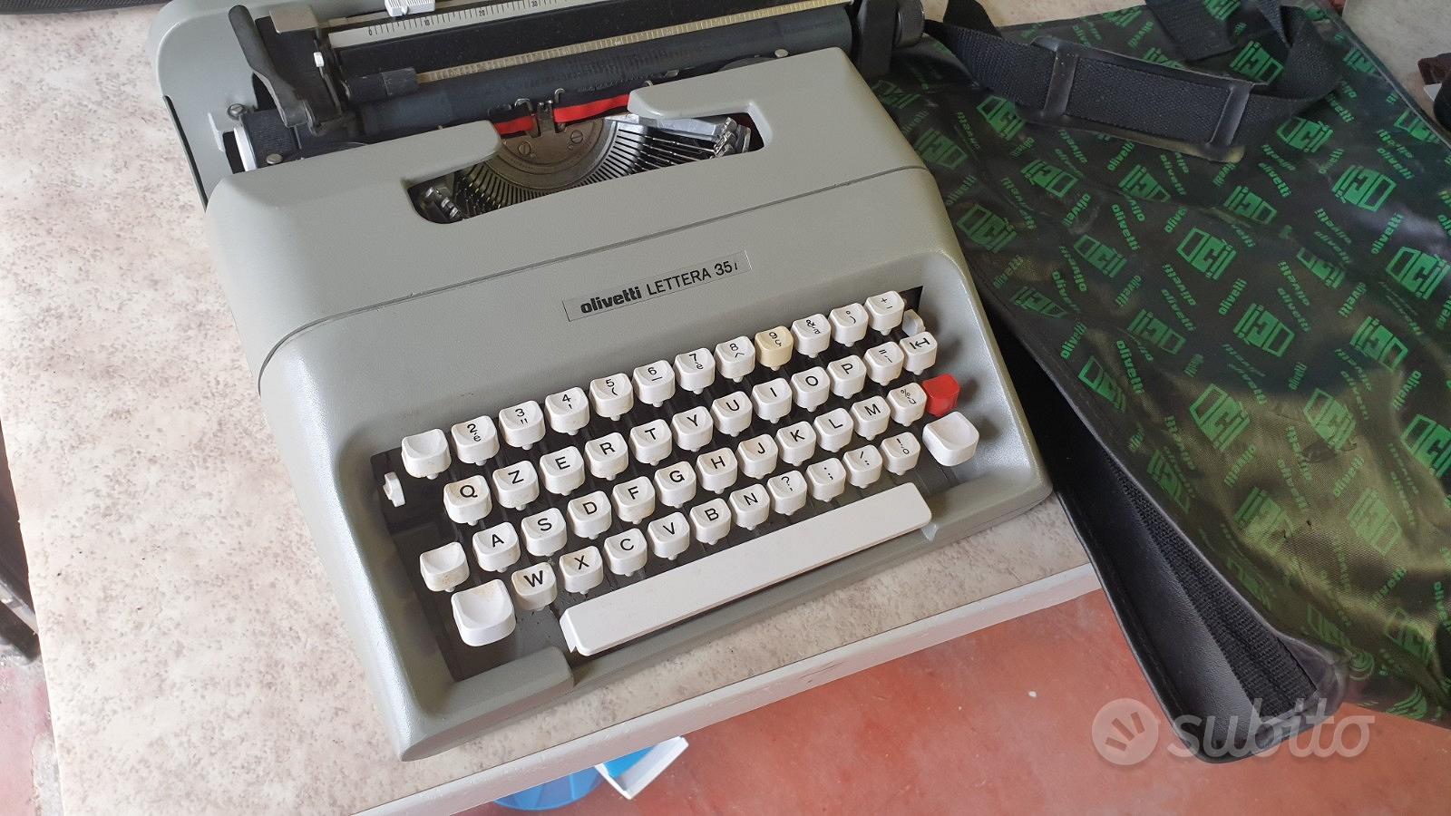 Macchina da scrivere Olivetti lettera 35 con borsa - Collezionismo